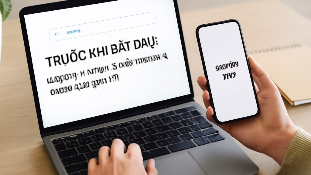 1) Trước khi bắt đầu: kiểm tra truy cập và tính nhất quán của địa chỉ Minh họa: 1) Trước khi bắt đầu: kiểm tra truy cập và tính nhất quán của địa chỉ